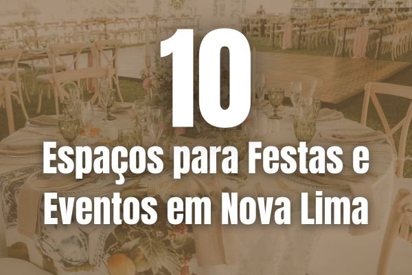 banner 10 espaços para alugar em nova lima