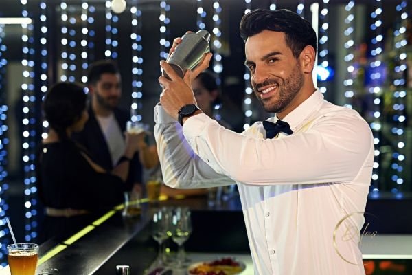 foto de um barman